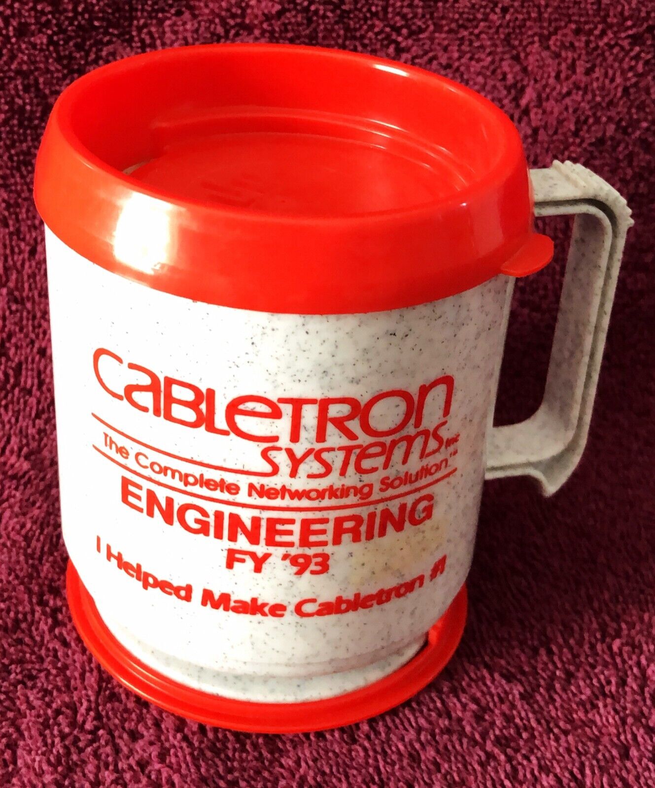 Vintage Cabletron Systems Coffee Tea Mug Cup