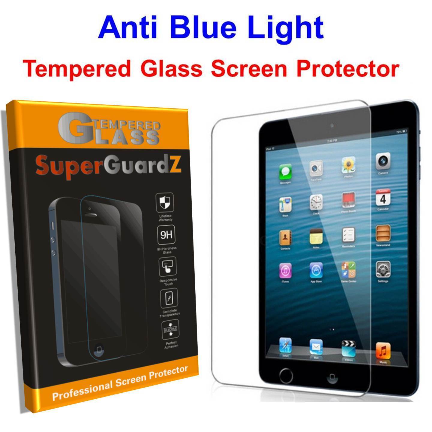 Tempered Glass [Anti Blue Light] Screen Protector For iPad 10.2 (2021/2020/2019)