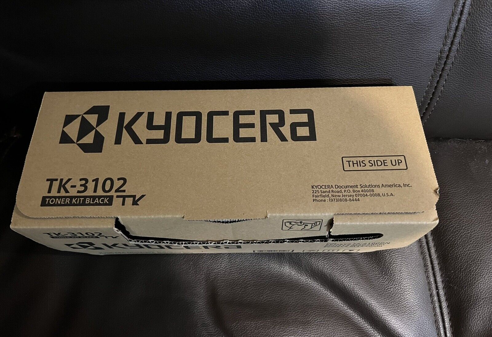 Kyocera TK-3102 Black Toner Cartridge Genuine. Open Box