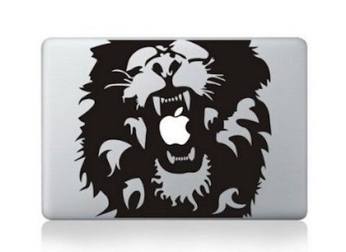 Roaring Lion Roar Apple Macbook Laptop Air Pro Decal Sticker Skin Vinyl 