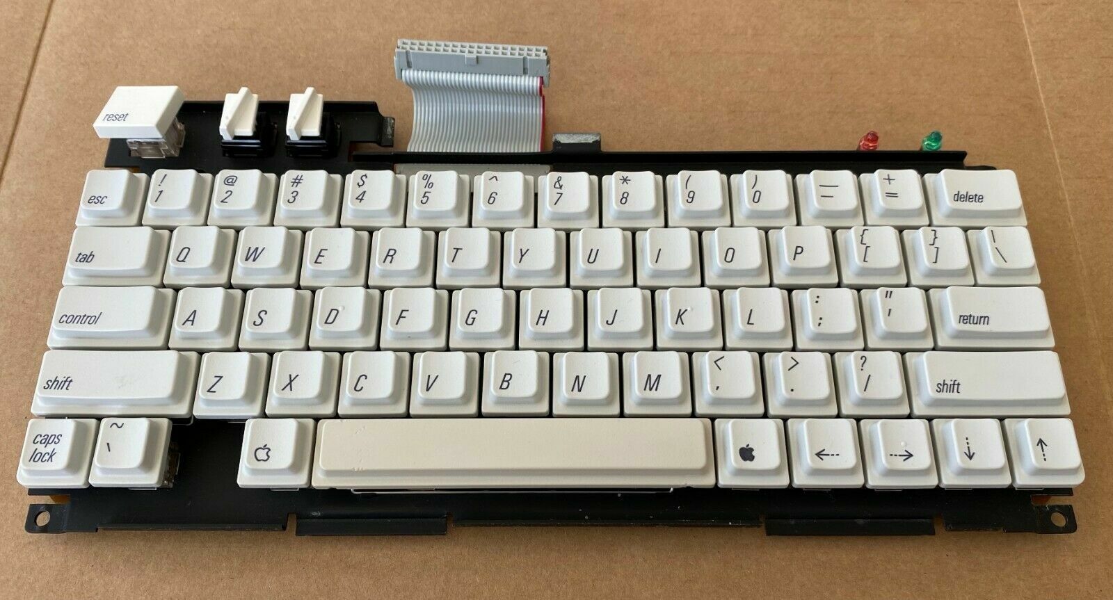RESTOCKED - Apple IIc Keycaps & PARTS Keyboard ALPS Mount A2S4100, Fits A2S4500 