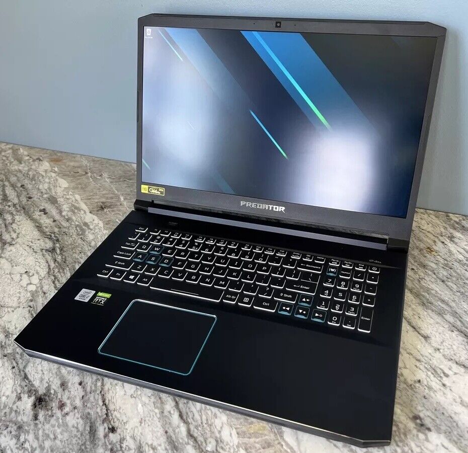 Acer Predator Helios 300 RTX 2060 500GB SSD Intel i7 10th Gen Gaming Laptop 17”