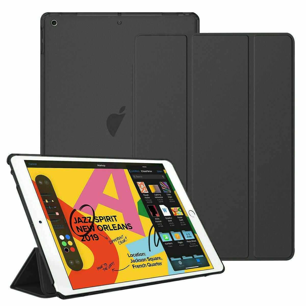 Leather Case For iPad 10.9 10.2 9.7 10th 9th 8th 7th 6th 5th Air 54 Mini 6 Pro 