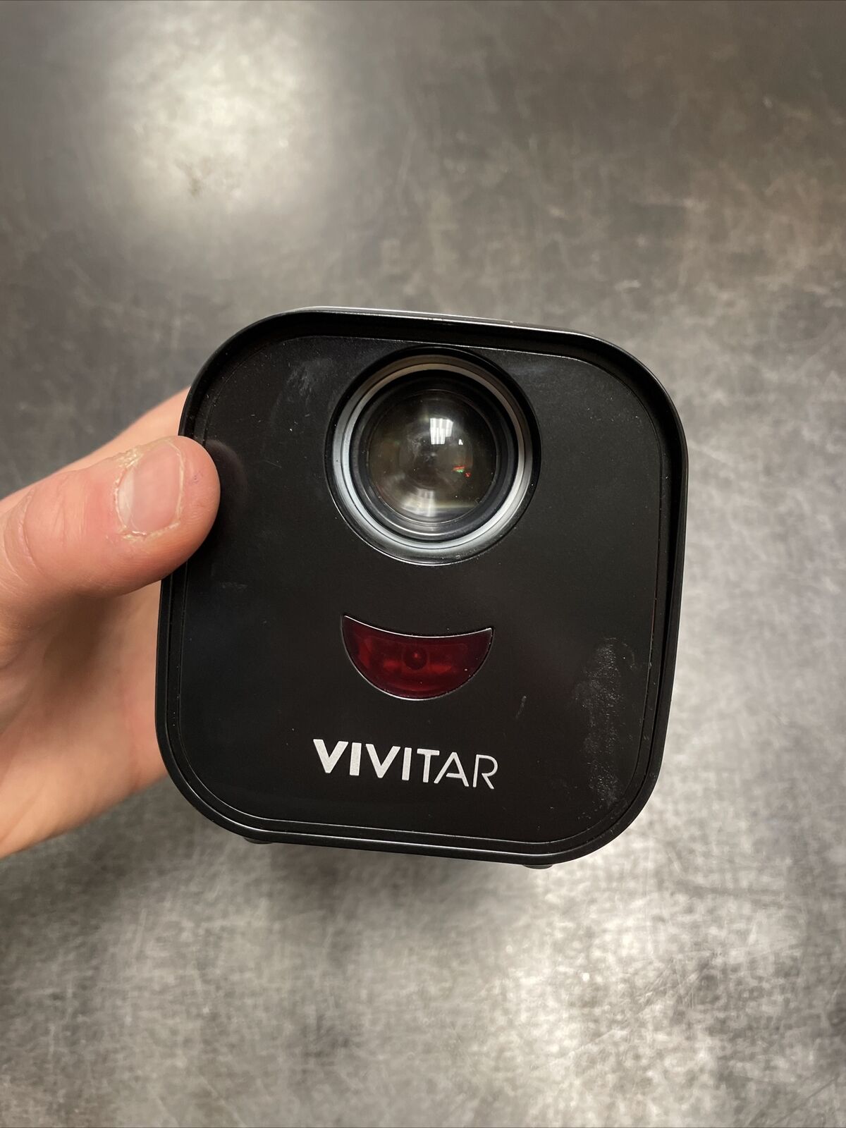 VIVITAR Super Mini Portable Projector, 1080P (VIVPP720-SIL) NO CABLE