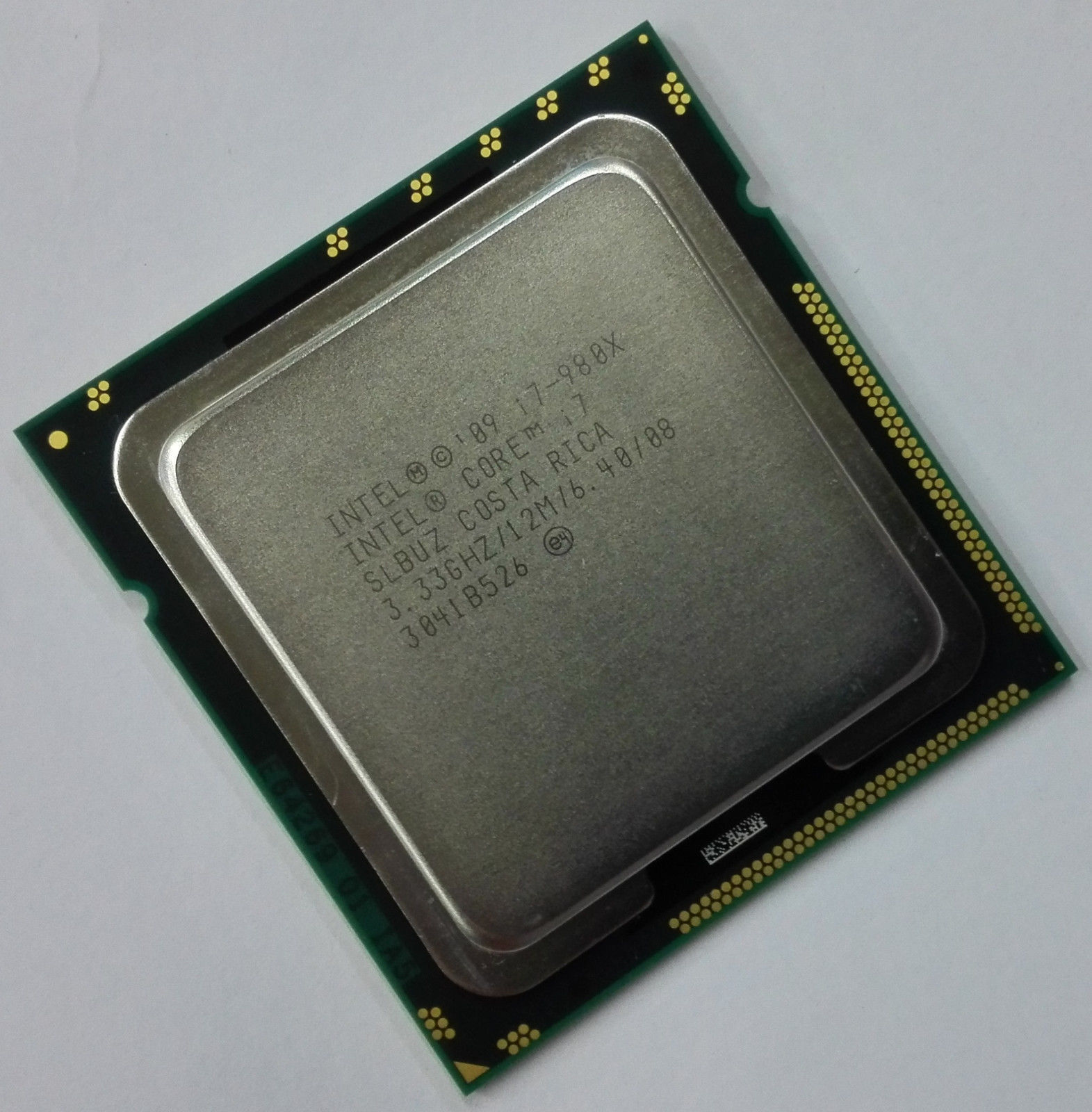 Intel Core i7-980X Extreme Edition 3.33 GHz Six Core Processor SLBUZ LGA 1366 B