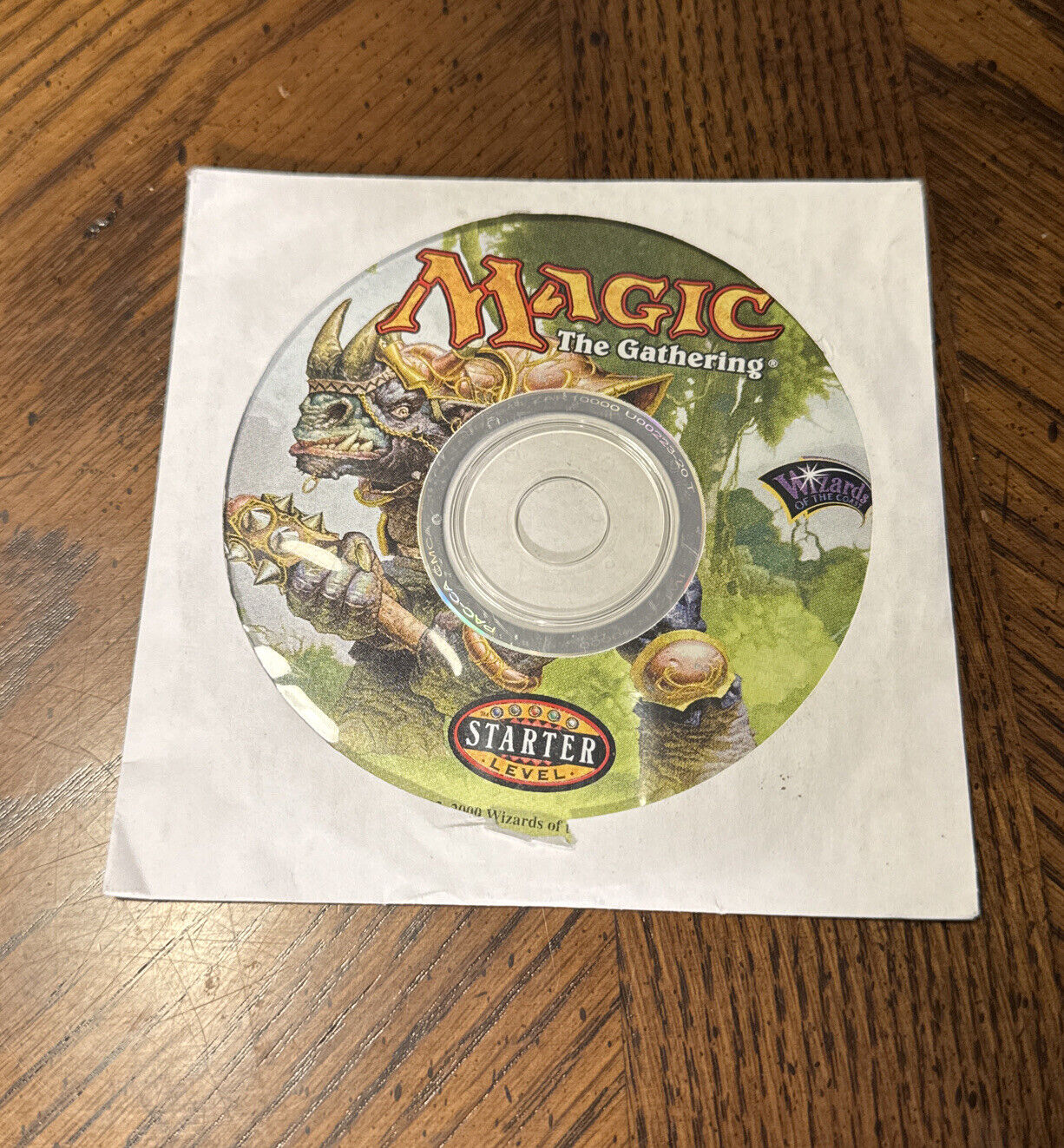 Magic the Gathering Starter Level Disk (PC, 2000) CD-ROM Game Wizards of Coast