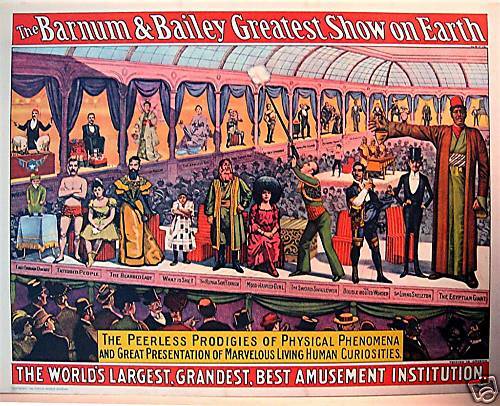 1960 Barnum & Bailey Circus World Museum Old Poster