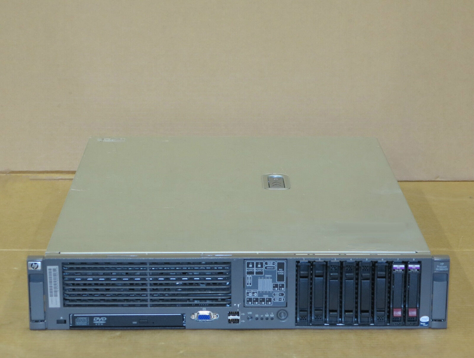 HP ProLiant DL380 G5 2x Quad-Core XEON 3.00Ghz 16Gb 2x 146Gb 2U Rack Server