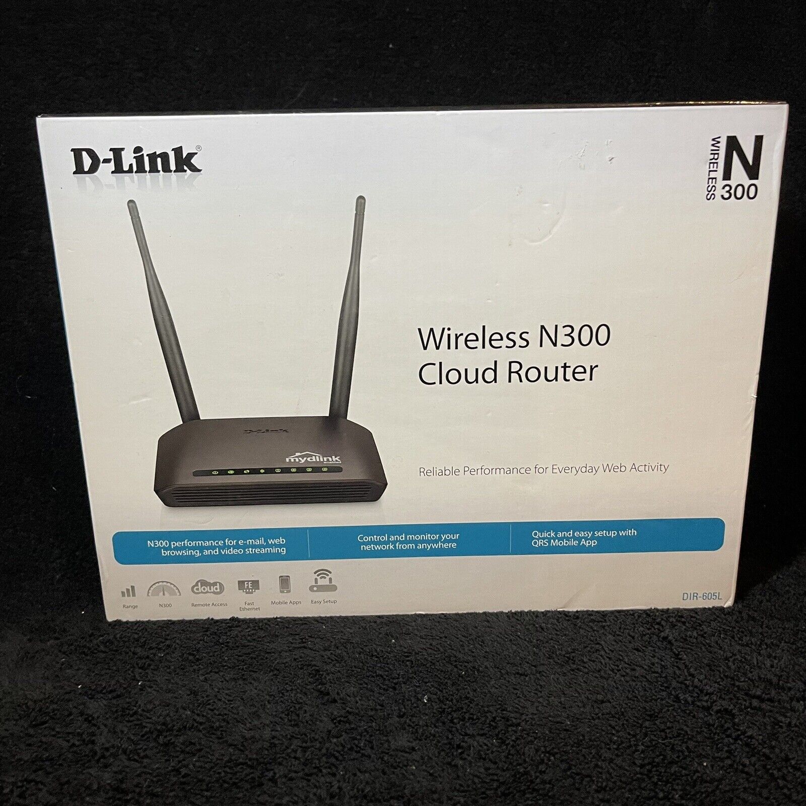 D-Link DIR-605L wireless-N 2.4GHz router MY DLINK