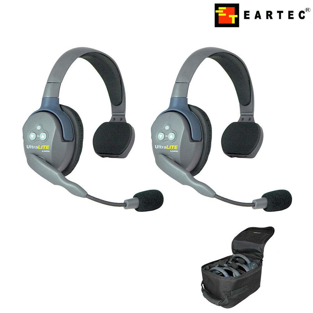 Eartec Headsets UltraLITE HD ver. Wireless UL series Master and Remote Sets