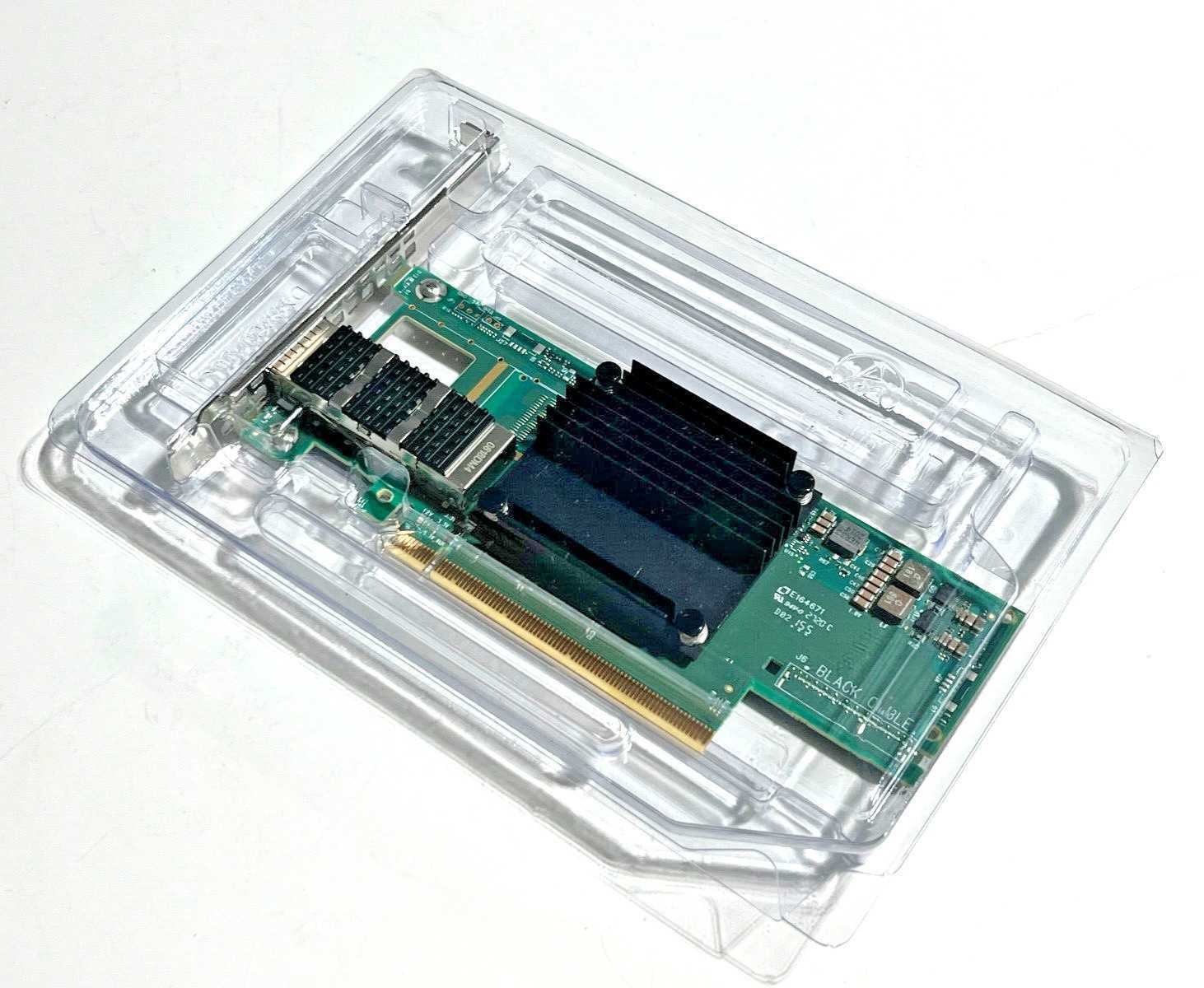 MCX653105A-ECAT MELLANOX CONNECTX-6 1-PORT EDR HDR 100GB NETWORK CARD CX653105A