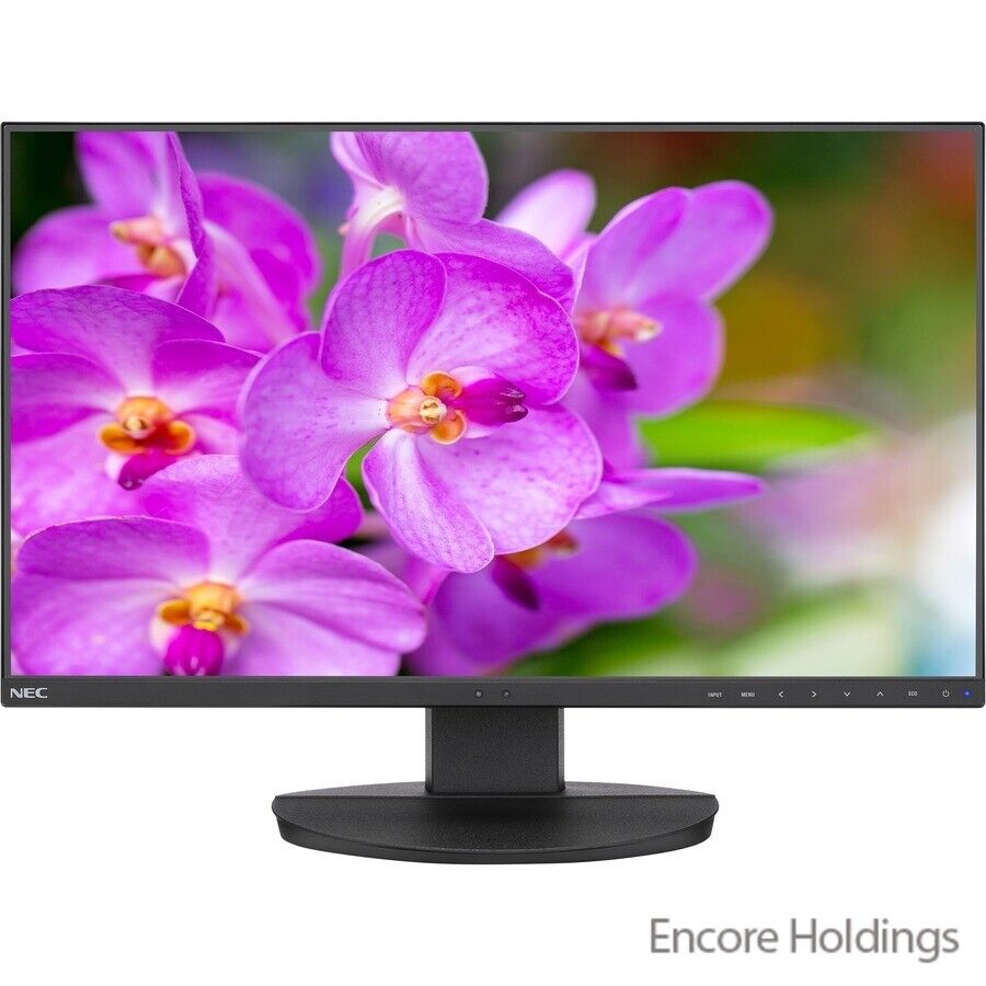 NEC Monitor MultiSync Full HD LCD Monitor - 16:9 - Black - 23.8\