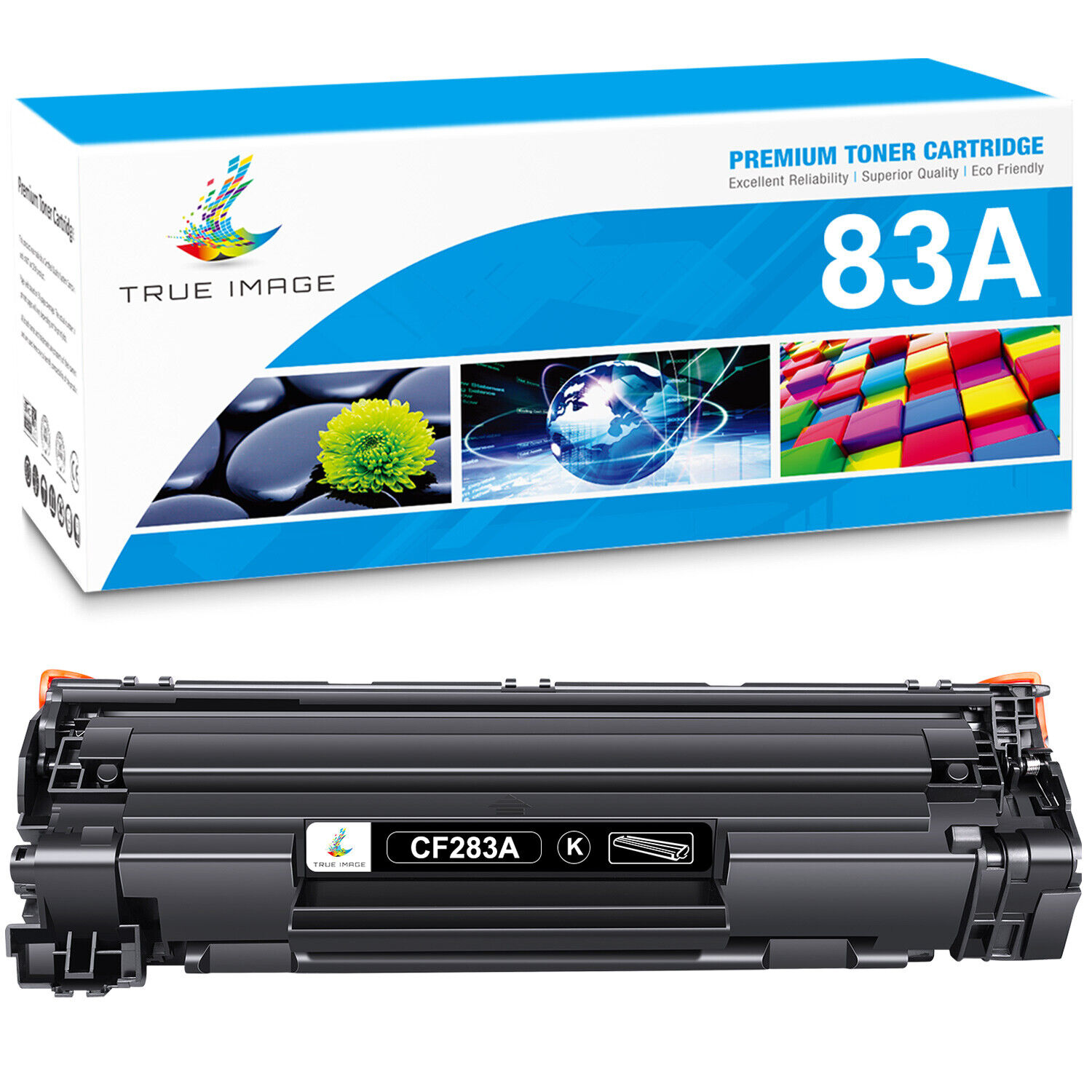 CF283A Compatible With HP 83A LaserJet Pro MFP M127fn M225DW Black Ink Toner Lot