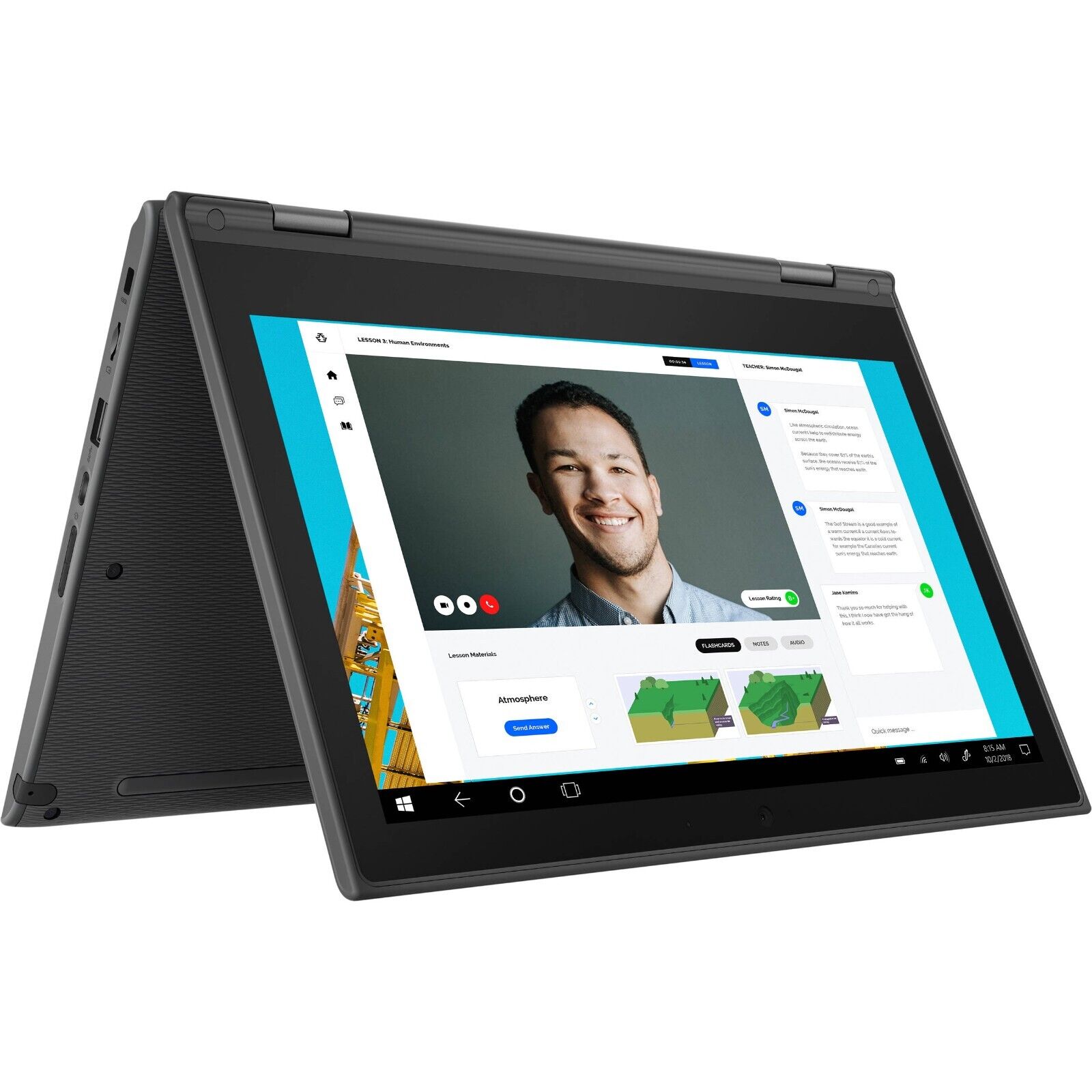 Lenovo Chromebook 300e Touchscreen 2-in-1 Laptop 11.6\