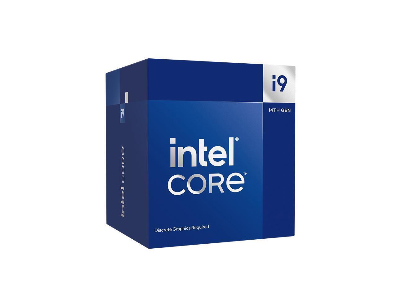 Intel Core i9-14900F - Core i9 14th Gen Raptor Lake 24-Core (8P+16E) LGA 1700 65