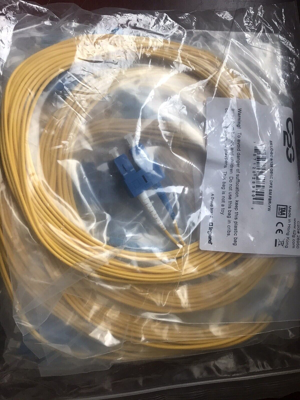 Pack Of 10 - C2G Fiber Optic Cable