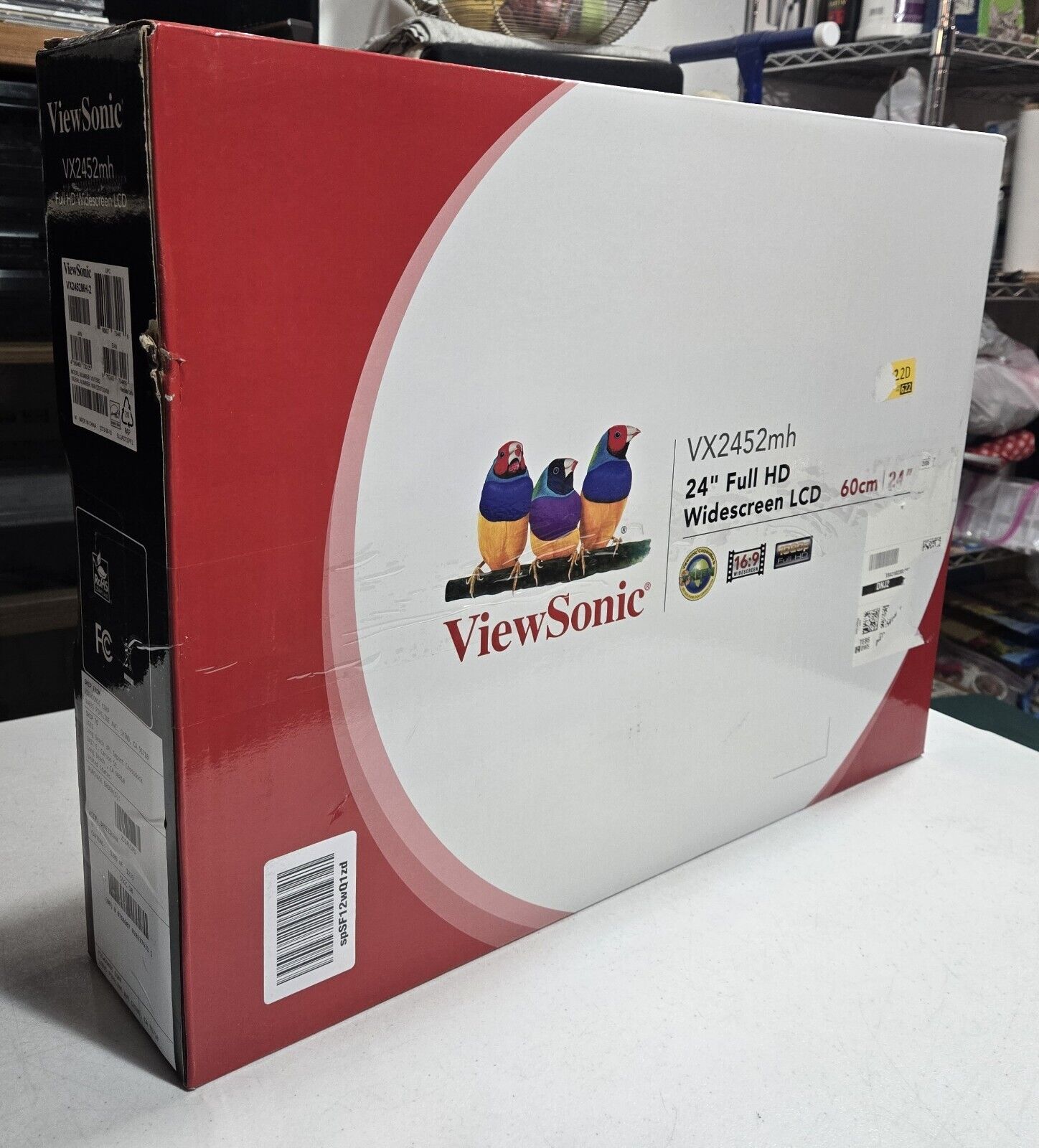ViewSonic VX2452MH 24 Inch LED Monitor