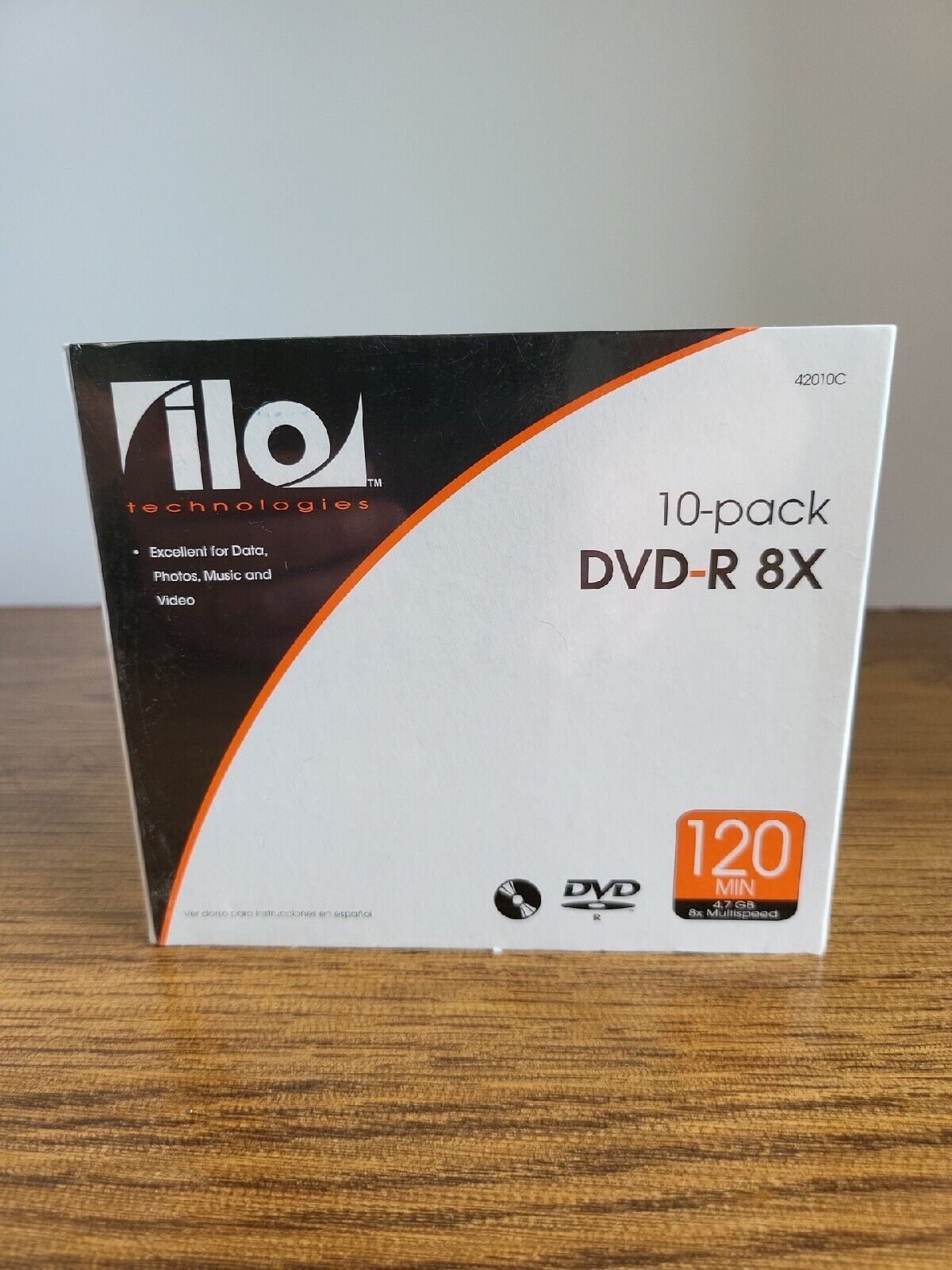 iLO DVD+R 4.7GB 120 minutes 8x Recordable Disc Jewel Cases Sealed NEW