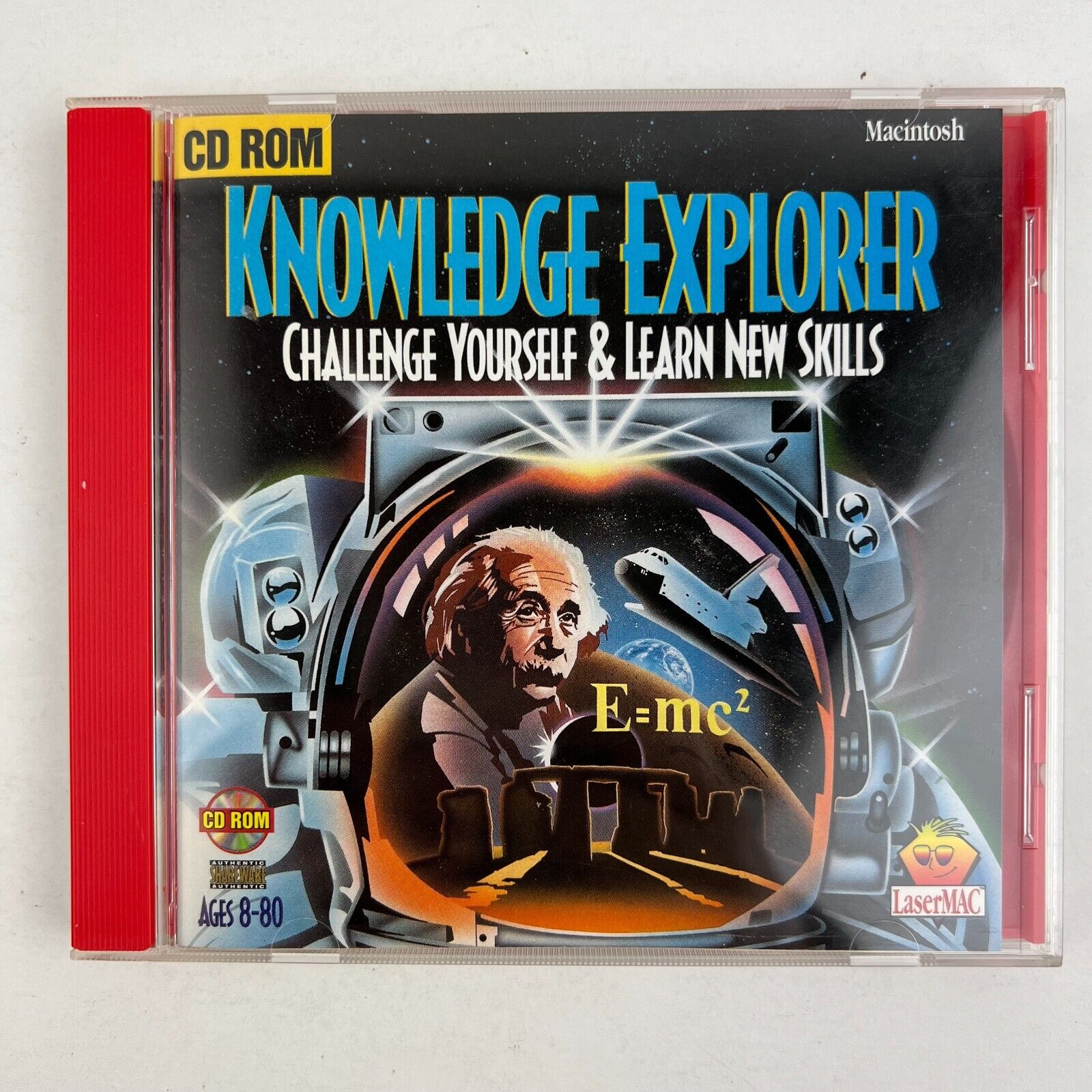 Knowledge Explorer Apple MacIntosh CD-ROM Educational Software