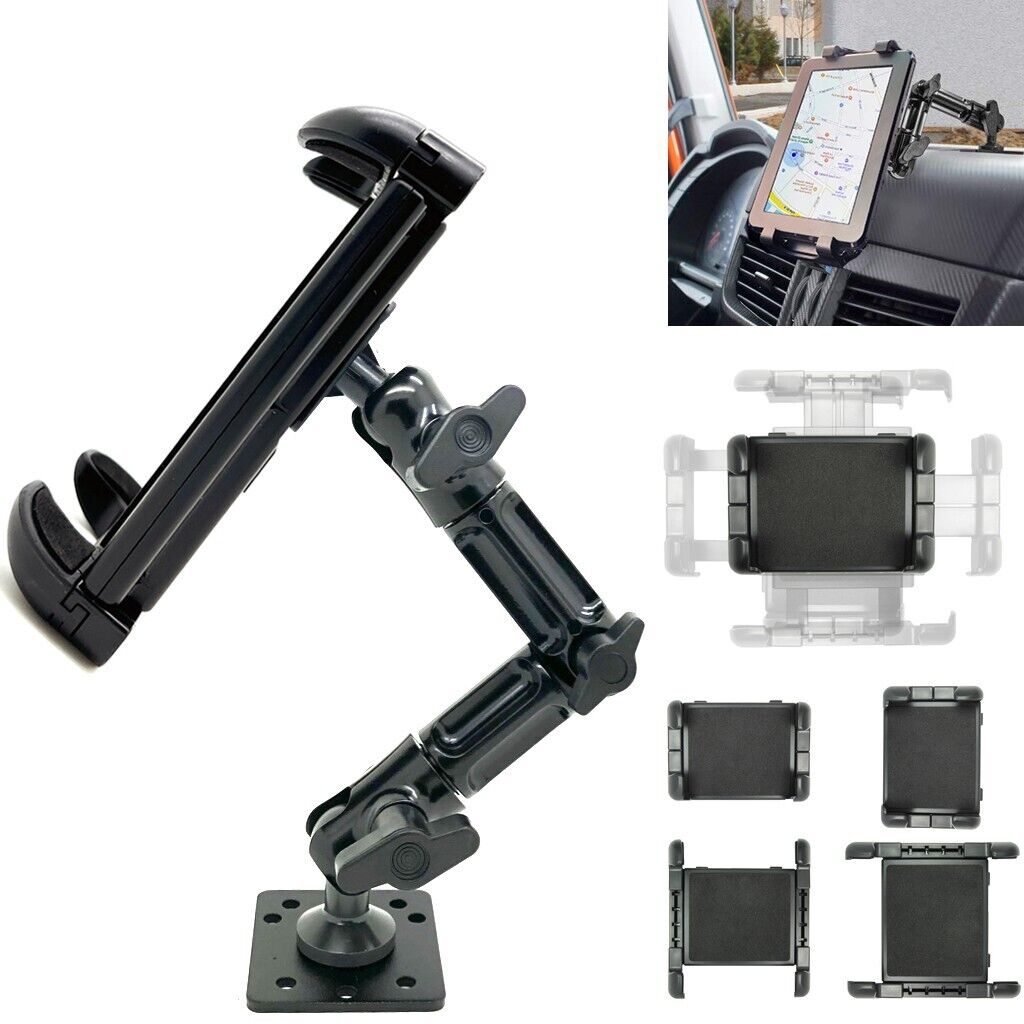 CHARGERCITY XT Heavy Duty Tablet ELD Aluminum Mount and AMPS Drill Base for iPad