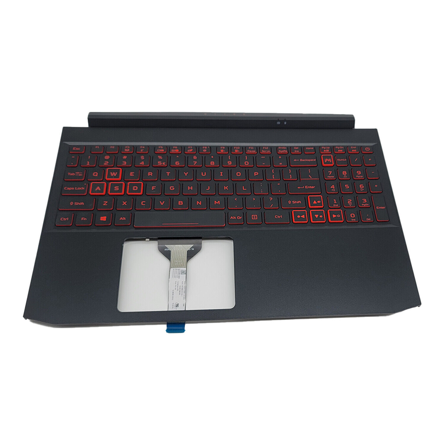 New For Acer Nitro 5 AN515-57 Palmrest with Red Backlit 6B.QEXN2.001 Keyboard