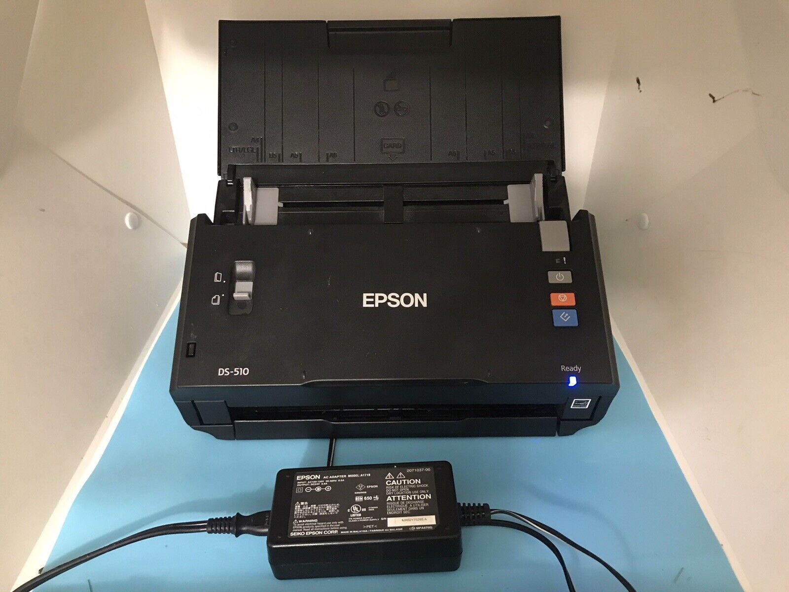 Epson WorkForce DS-510 Color Document Scanner.