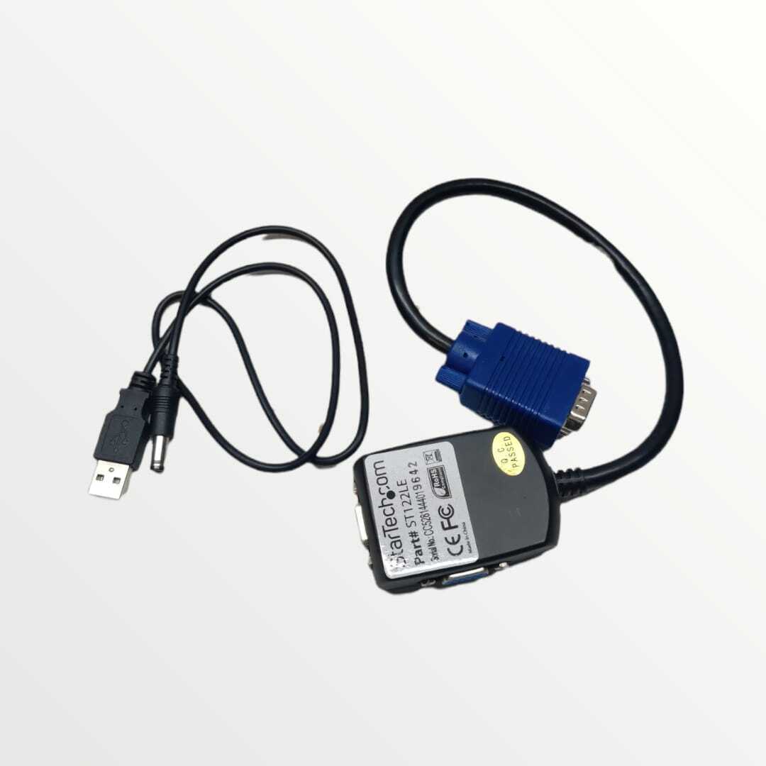 StarTech.com 2 Port VGA Video Splitter - USB Powered - 2048x1536 - VGA Video Mon