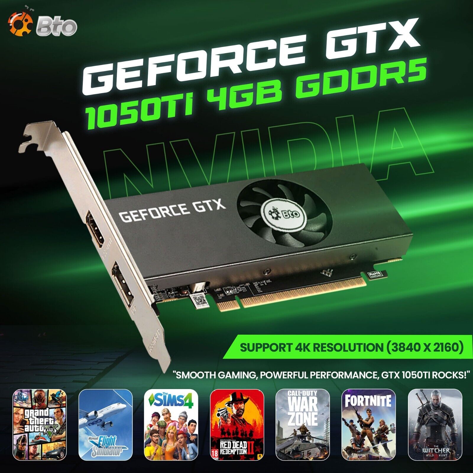 HP G4 Gaming Desktop PC Intel i5-8th 64GB Ram, 2TB SSD 2TB HDD Nvidia GTX 1050Ti