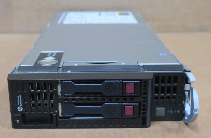 HP ProLiant BL460c GEN8 G8 Blade Server 2x Quad-Core E5-2609 2.4GHz CPU 32GB Ram