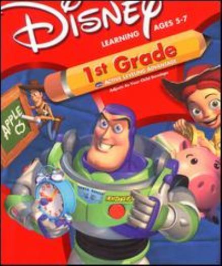 Disney's Buzz Lightyear: 1st Grade PC CD learn math vocabulary geography game