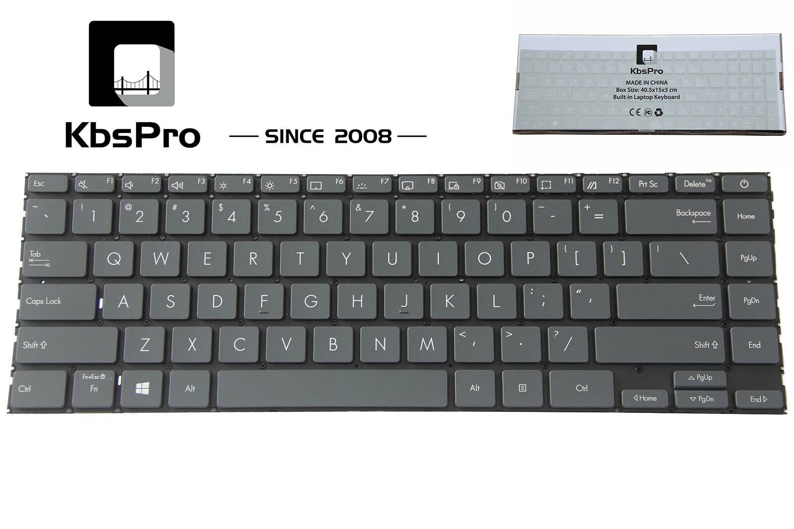 US Keyboard for Asus ZenBook UX425E UX425EA UX425JA UX425IA UM425IA Gray Backlit