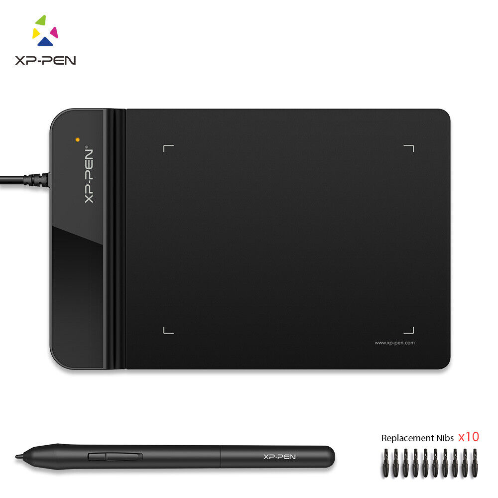 XP-PEN G430S/Deco Mini4 4”x 3” Graphics Drawing Tablet Battery-free Stylus Glove