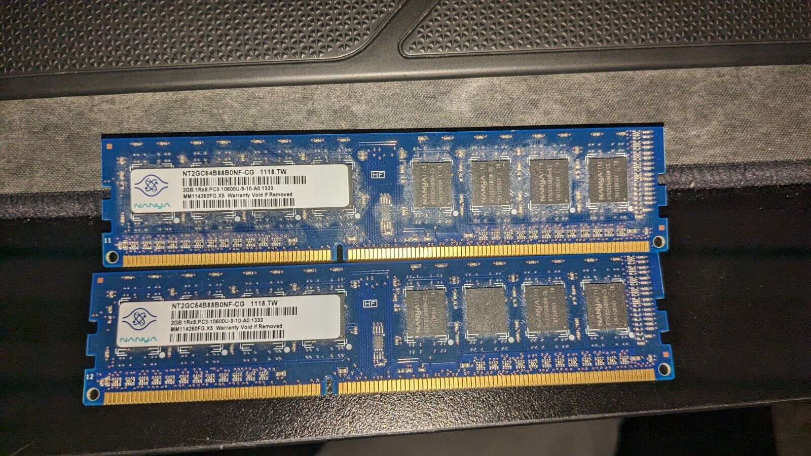 NANYA 4GB (2x2GB) 2Rx8 PC3-10600U DDR3 SODIMM DESKTOP Memory RAM