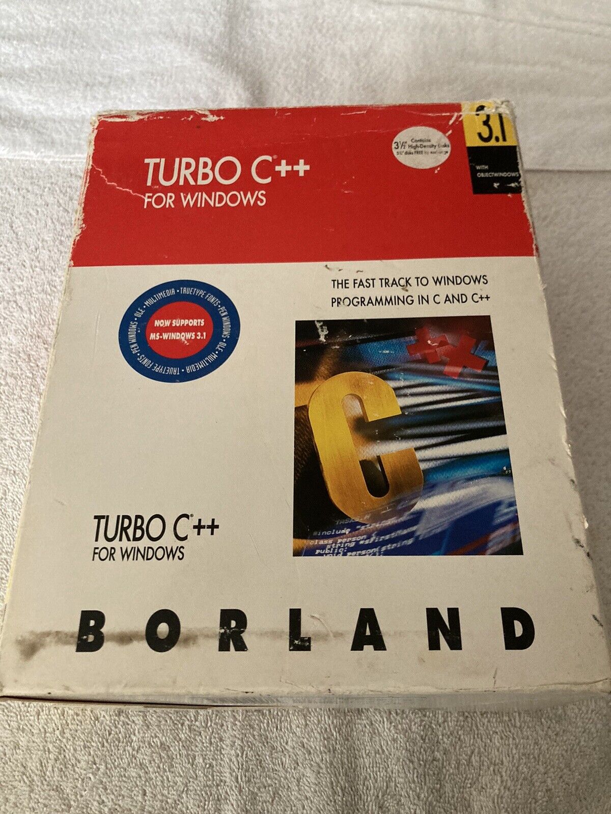 Borland Turbo C++ Edition 3.1 Windows 3.5\
