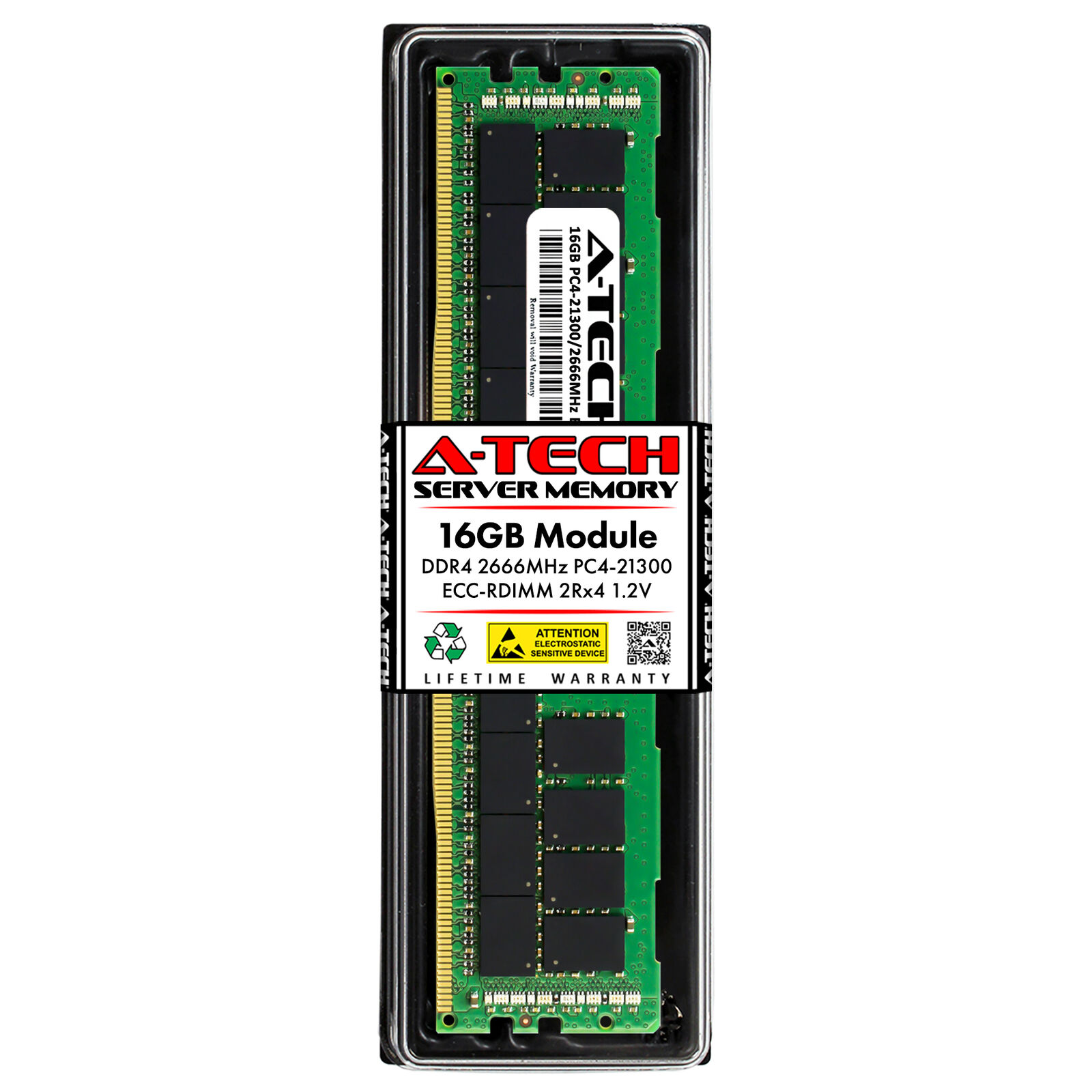 16GB DDR4 PC4-21300 RDIMM (Cisco UCS-SP-M16G1-RSH Equivalent) Server Memory RAM