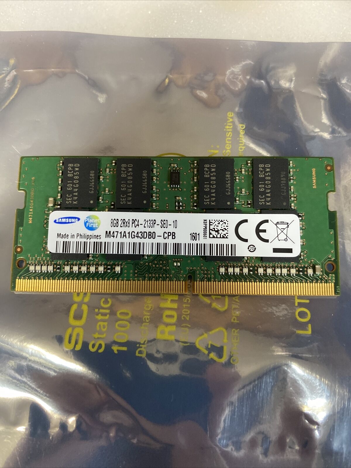Dell Samsung 8GB 2Rx8 PC4-2133P M471A5244CB0  CP8 Laptop RAM Memory