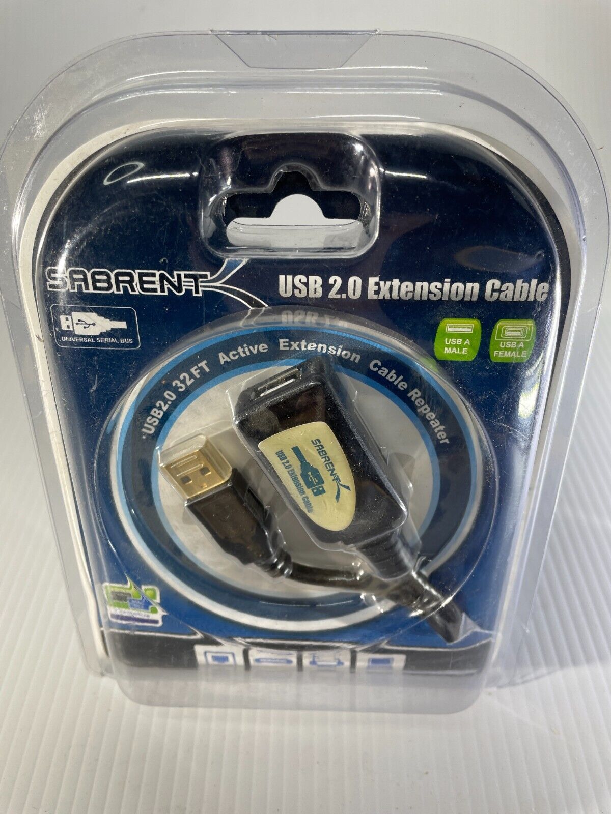 Sabrent 32-foot USB 2.0 Active Extension Cable CB-USBXT