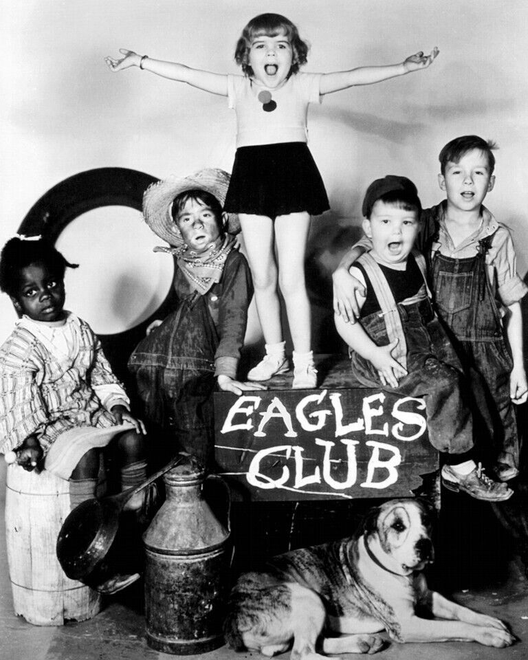 Eagles Club Our Gang Little Rascals  8 x 10 Inch Vintage Photo