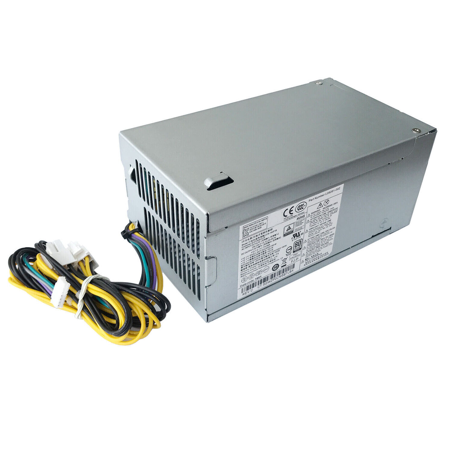 180W Power Supply PSU 901763-002 For HP Pavillion 590 Desktop 280 288 600 80Plus