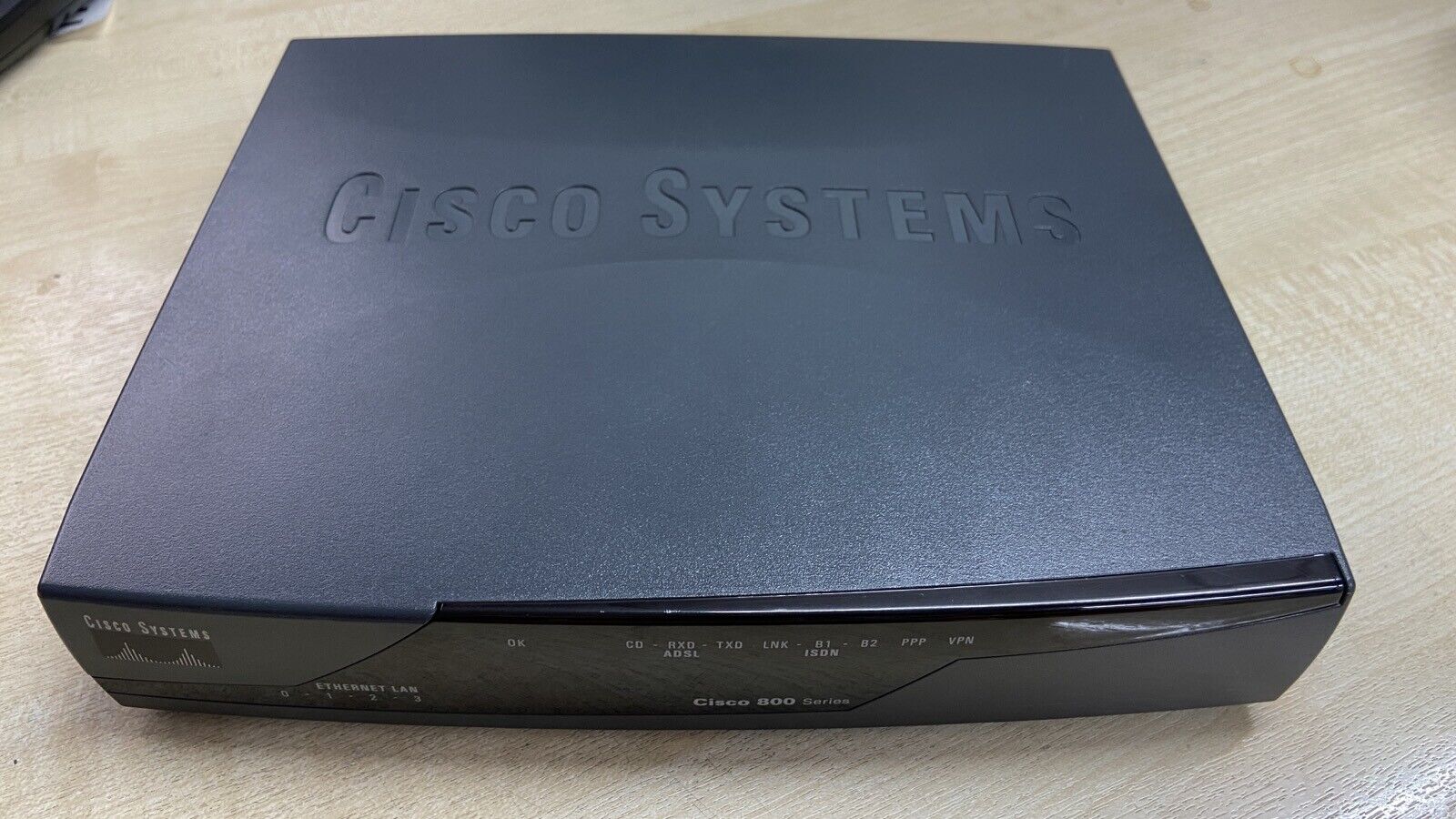 Cisco 876 4 Port ADSL ISDN Integrated Router NO POWER SUPPLY