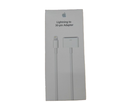 Genuine Sealed Apple Lightning to 30-pin Adapter Cable MD824ZM/A - New, Rare