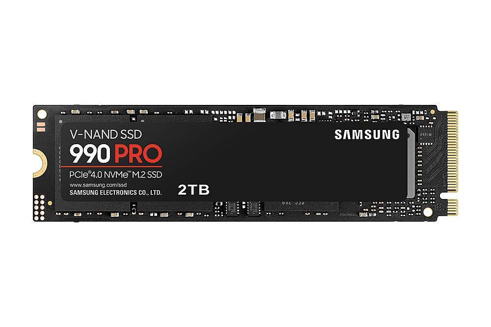 Samsung - Geek Squad Certified Refurbished 990 PRO 2TB Internal SSD PCle Gen ...