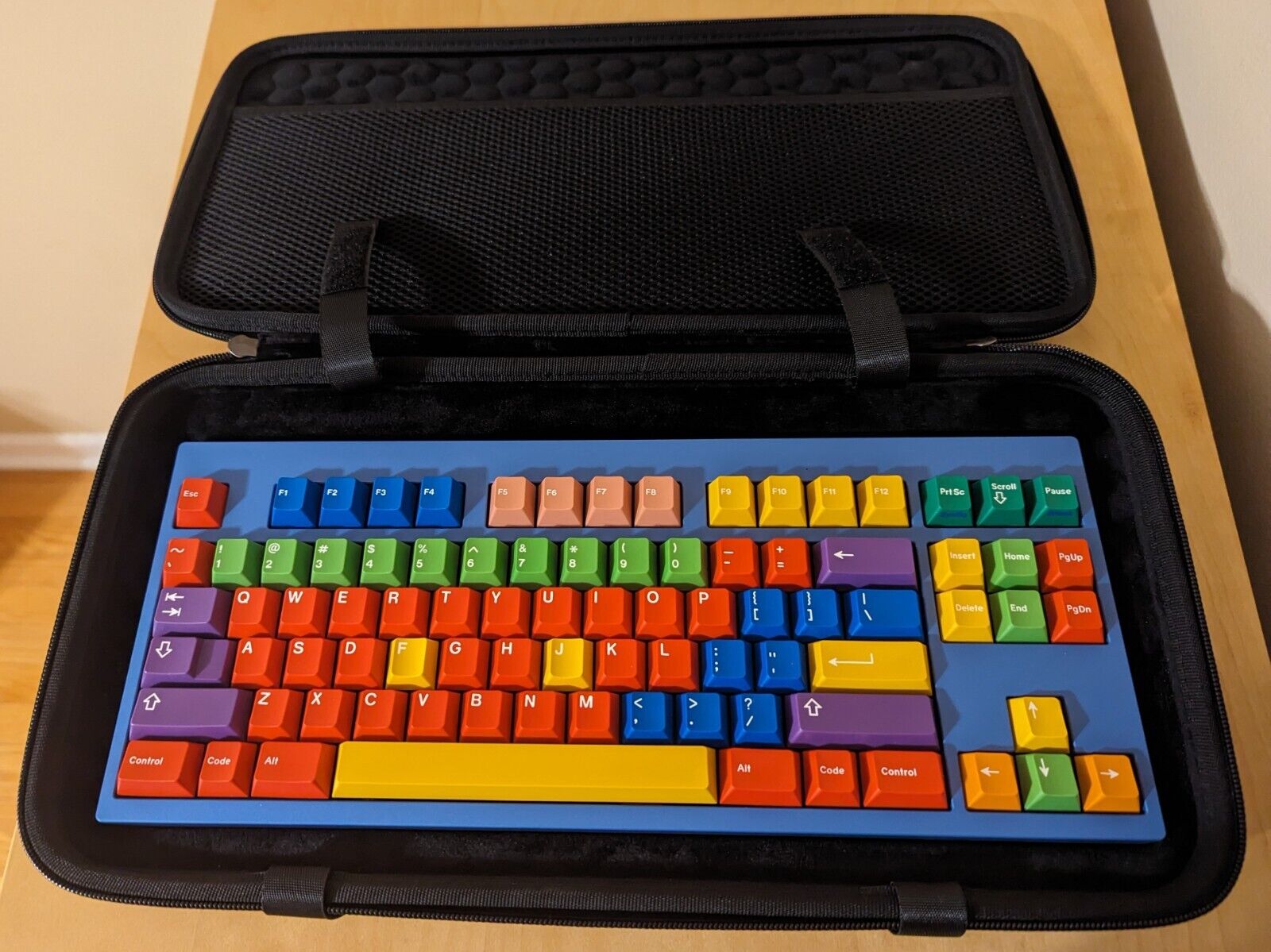 Mode Designs 80 Mechanical Keyboard - Dart Color (Blue and Black)