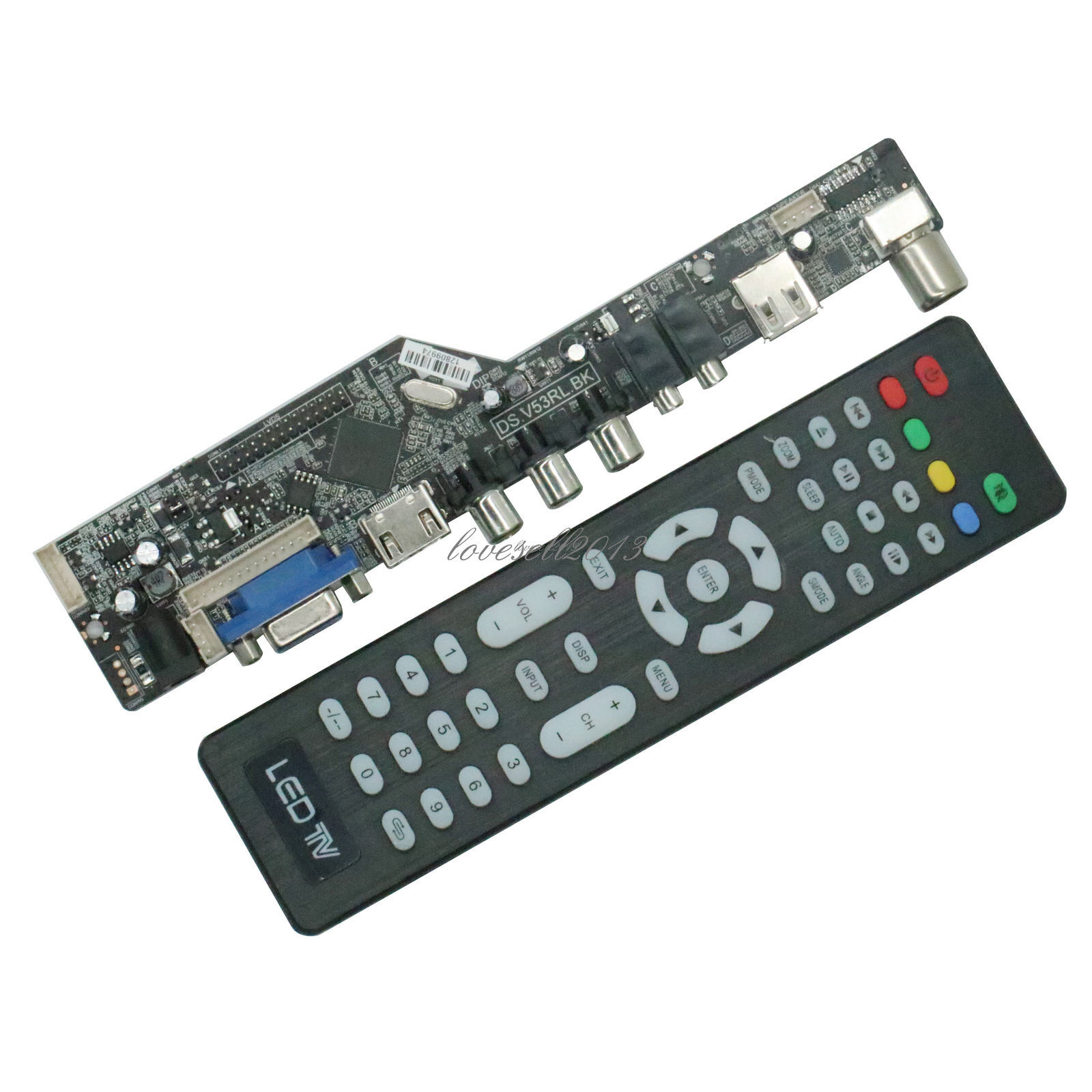V29 VGA / HDMI / AV / TV / USB Interface LCD Controller Board TV Motherboard NEW