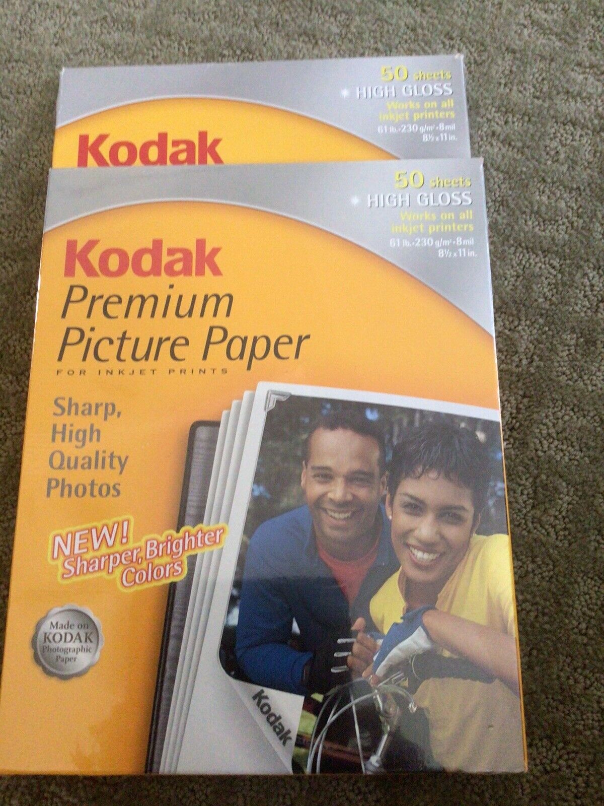 Printer Photo Paper 5 Various Packages (HP, Lumijet, Kodak, Epson).