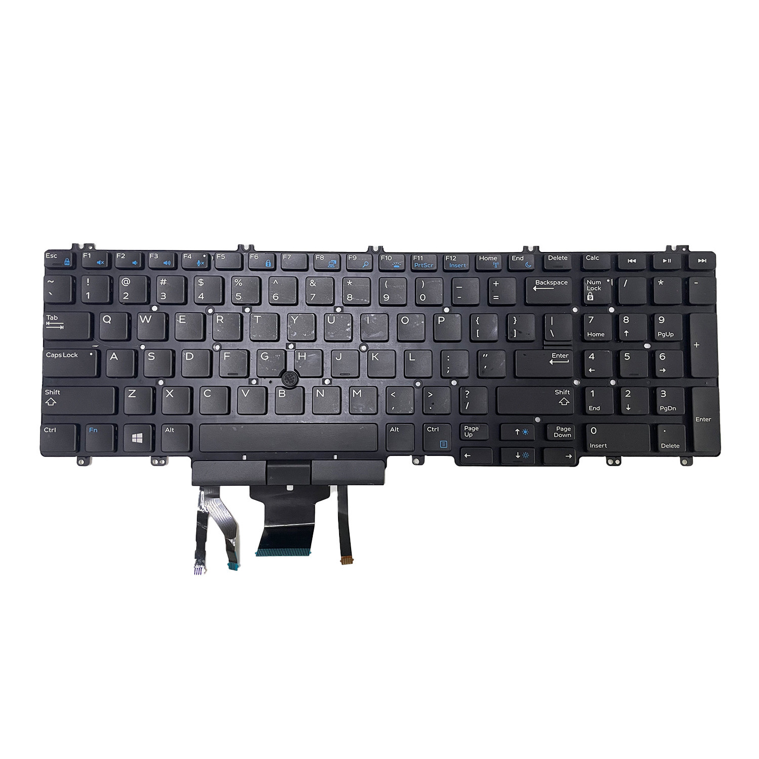 Black Backlit Laptop Keyboard For Dell Precision 7530 7540 7730 7740 0NMVF US