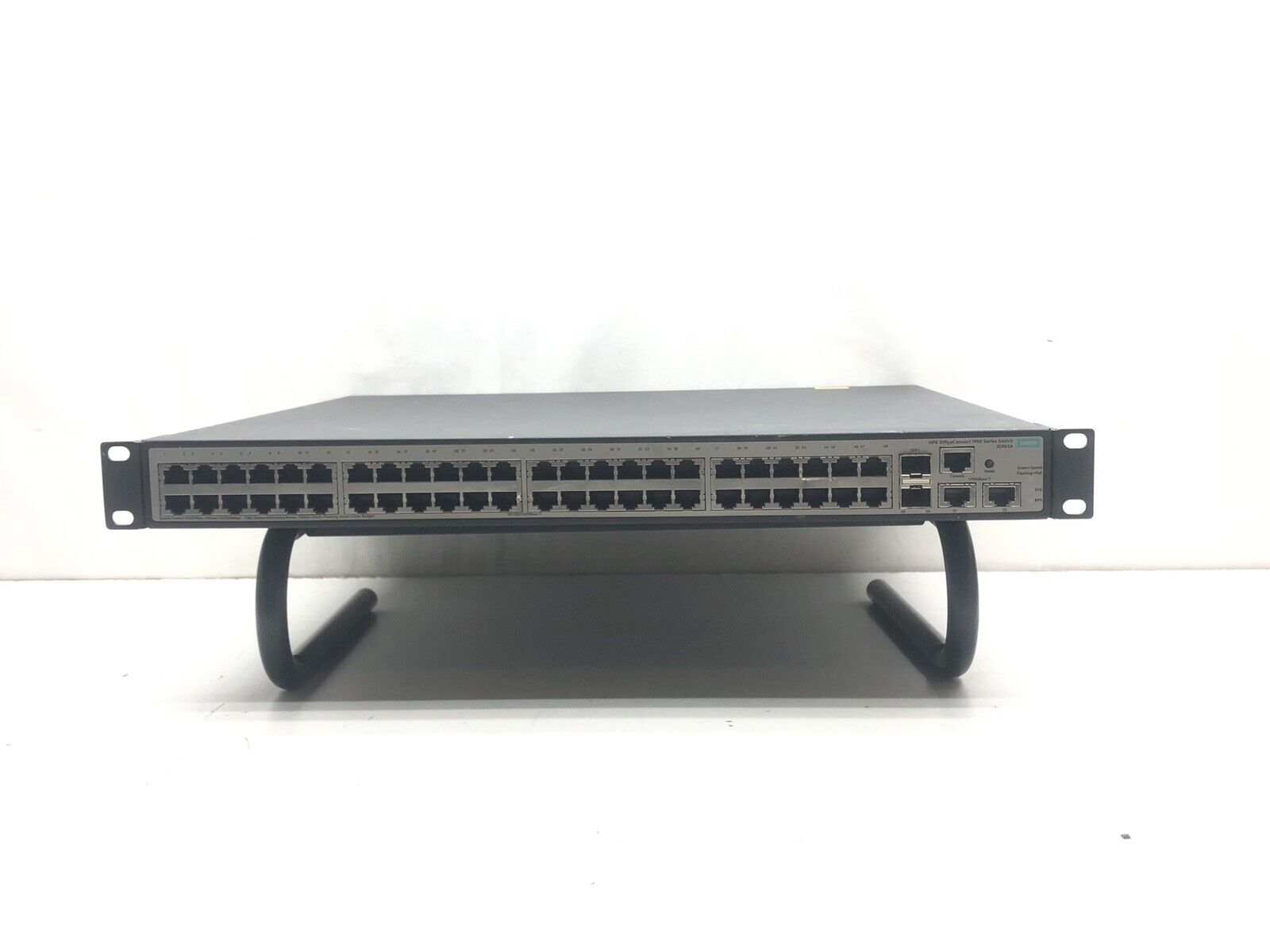 HP JG963A 1950-48G-2SFP+-2XGT-PoE+ HPE OfficeConnect 370W Switch w/ Rack Mounts