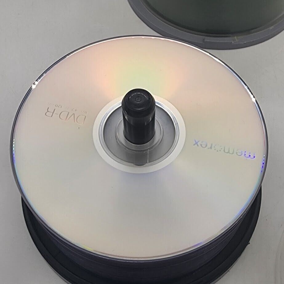 LOT OF 38 Memorex DVD-R 4.7GB 16X Recordable Discs