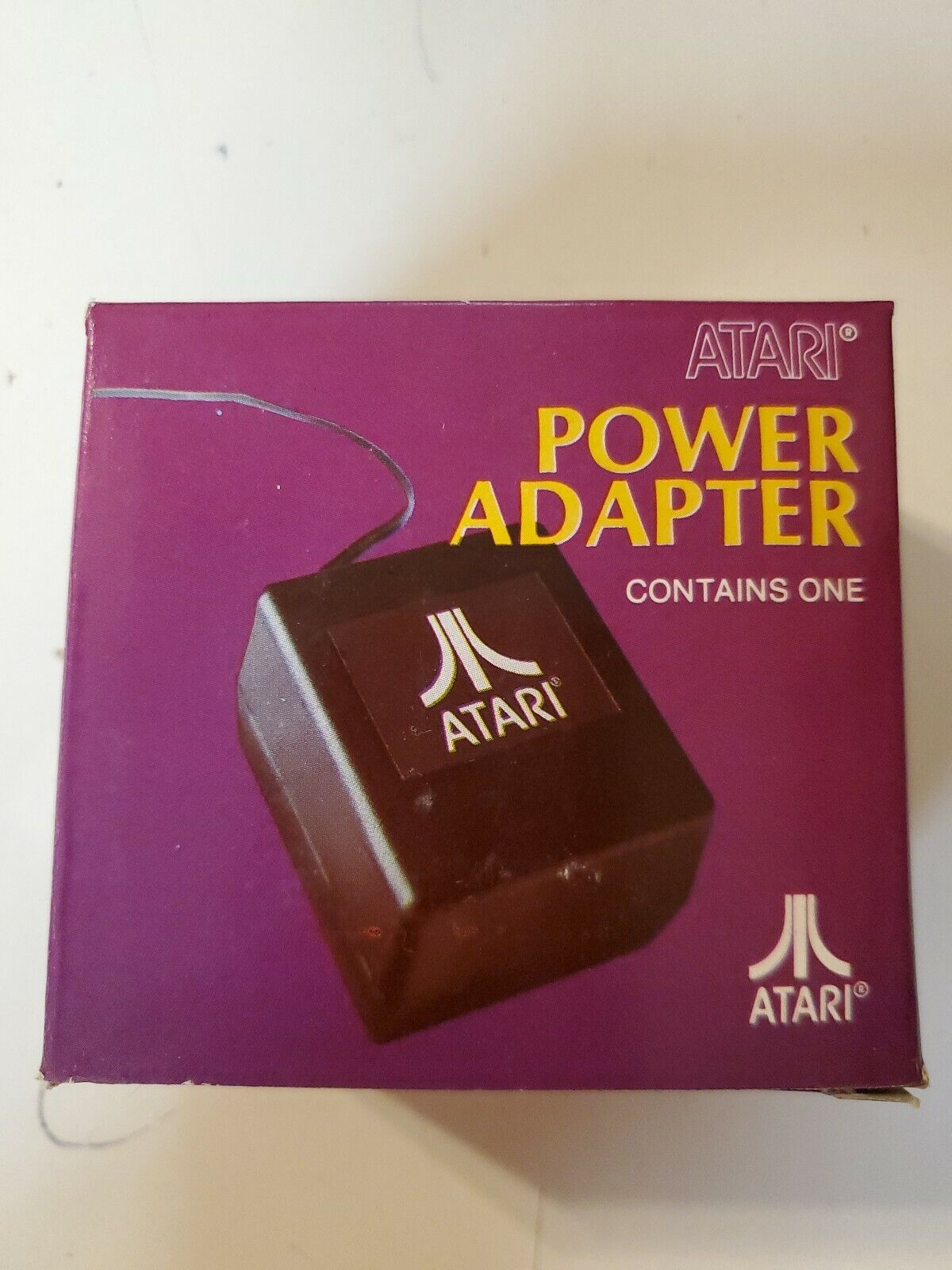 2600 POWER SUPPLY AC Adapter Plug Orig Atari New Purple