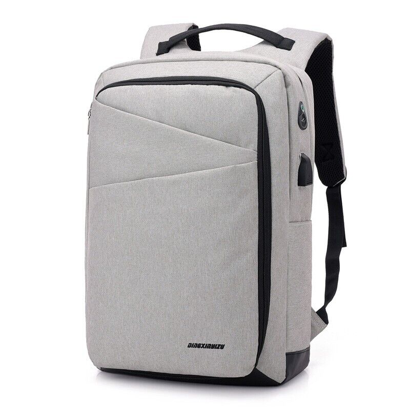 Casual School Backpack Teen Boys and Girls 18in Laptop Bookbag with USB Port